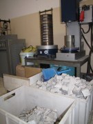 Laboratorium, gdzie produkuje się księżycowy grunt