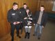 Uratowany przez policjantów piesek z rzeki Bystrzycy