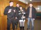 Uratowany przez policjantów piesek z rzeki Bystrzycy