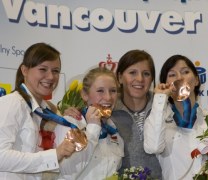 Katarzyna Woźniak , Luiza Złotkowska i Katarzyna Wójcicka-Curuś
