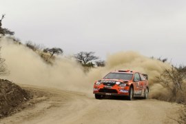 Henning Solberg z Norwegii w Fordzie Focus RS WRC