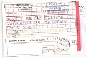 Kopia mandatu Jacka Kurskiego &nbsp; 
