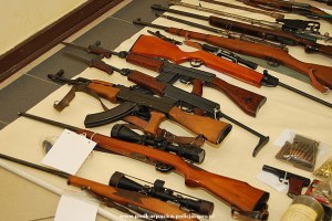 Policja zabezpieczyła 20 sztuk broni długiej &nbsp; /Policja 