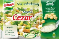 Sosy sałatkowe z grzankami