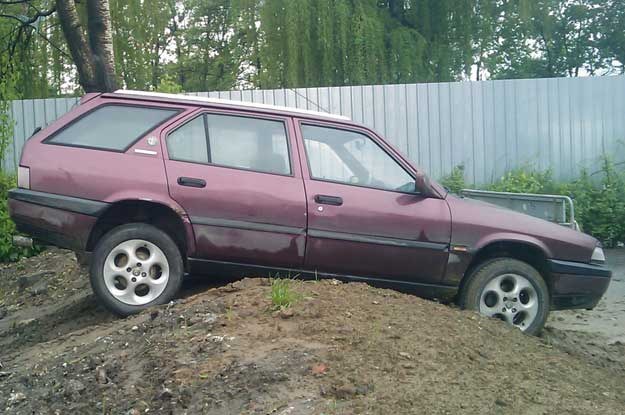 &nbsp; Nie pomógł nawet napęd na 4 koła 