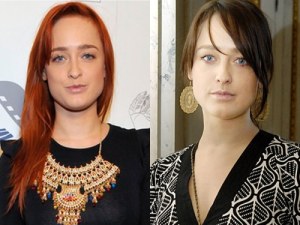 Miedziane włosy niekorzystnie podkreślają bladość cery aktorki &nbsp; /AKPA