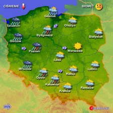 Dzień zapowiada się ciepło, ale pod chmurką