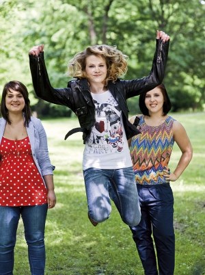 Od lewej: Joanna, Sylwia i Anna &nbsp; /Zosia Zija i Jacek Pióro /Twój Styl