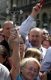 Pikieta obrońców krzyża przed Pałacem Prezydenckim