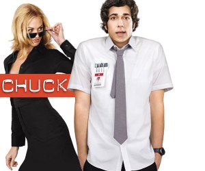&nbsp; Chuck Bartowski z seialu "Chuck" /materiały prasowe