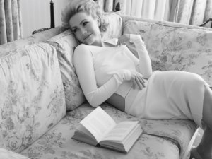 Olga Bołądź wystylizowana na Marilyn Monroe &nbsp; /Piotr Porębski /Pani