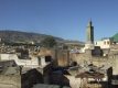 widok z tarasu na miasto Fes - medina