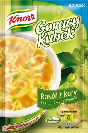 Nowy wariant Gorących Kubków Knorr to ukłon w stronę miłośników szybkich przekąsek &nbsp; /materiały prasowe