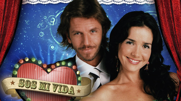&nbsp; Natalia Oreiro na plakacie promującym serial "Sos mi vida" /materiały prasowe