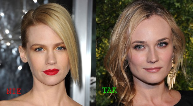 January Jones (33) i Diane Kruger (35) &nbsp; /Getty Images/Flash Press Media