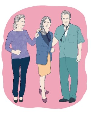 Osoby chore na raka często cierpią na depresję &nbsp; /Ilustracja: Anna Maria Przybysz /Twój Styl