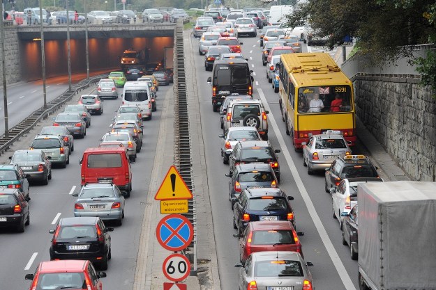 &nbsp; Dzień bez samochodu w Warszawie /PAP