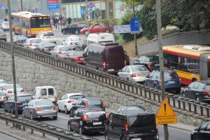 &nbsp; Dzień bez samochodu w Warszawie /PAP