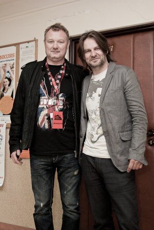 Darek Maciborek i Ray Wilson &nbsp; /Mateusz Moskała /RMF FM