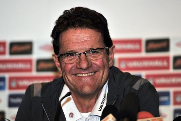 Trener reprezentacji Anglii - Fabio Capello. &nbsp; /AFP