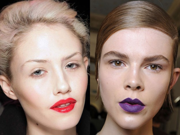 Makijaże: YSL i House of Holland &nbsp; /East News/ Zeppelin
