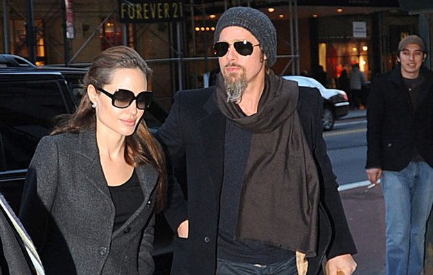 Angelina Jolie i Brad Pitt &nbsp; /Splashnews