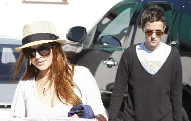 Lindsay Lohan, Samantha Ronson &nbsp; /Splashnews