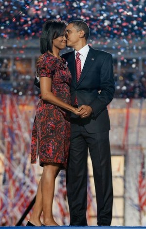 Michelle Obama wprowadziła Thakoona na salony &nbsp; /Getty Images/Flash Press Media