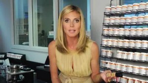 Heidi Klum wie, jak stworzyć podkład