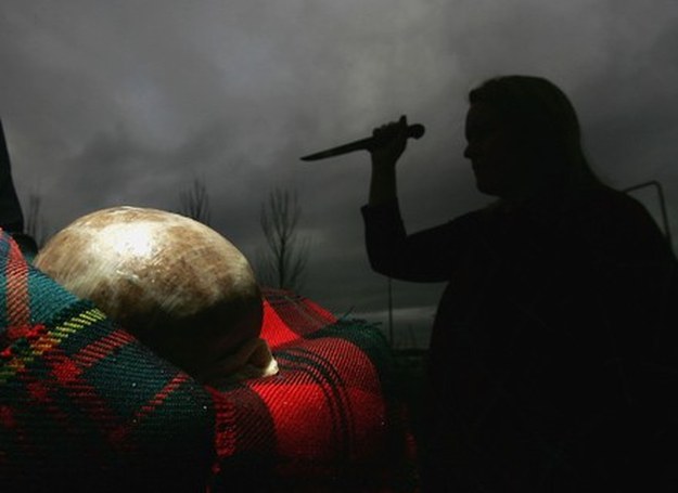Między Szkotami i Anglikami rozgorzał spór o Haggis /Getty Images/Flash Press Media