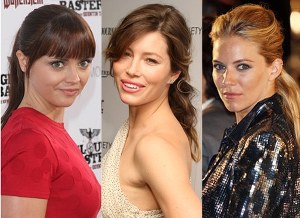 Christina Ricci, Jessica Biel, Sienna Miller /Getty Images/Flash Press Media