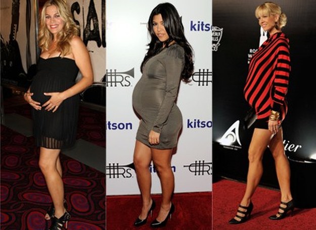 Samantha Lemole, Kourtney Kardashian, Jenna Elfman /Getty Images/Flash Press Media