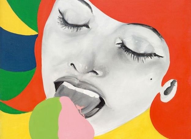 Evelyne Axell, Ice Cream, 1964 ? Estate of Evelyne Axell and VBK fot. Paul Louis /materiały prasowe