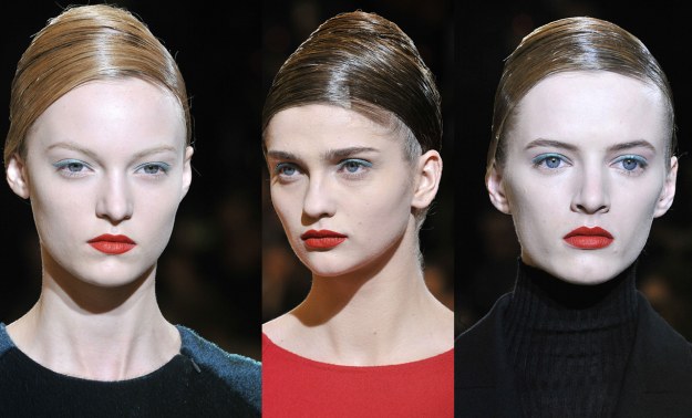 Makijaż z pokazu Jil Sander &nbsp; /East News/ Zeppelin