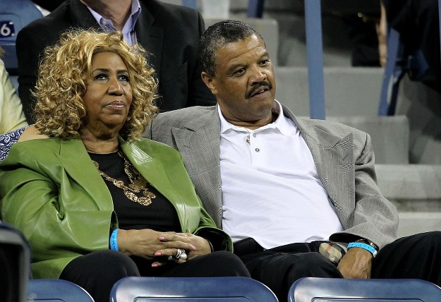 Aretha Franklin z narzeczonym /Getty Images/Flash Press Media