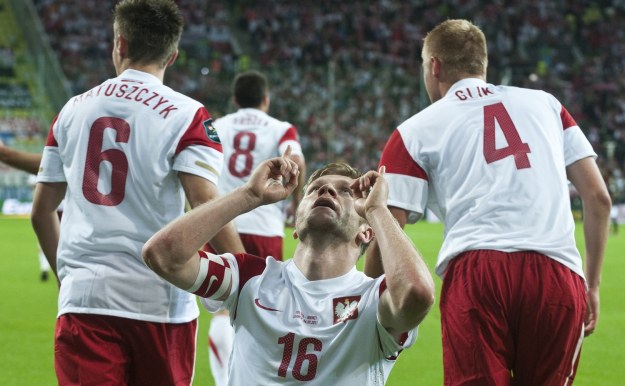 &nbsp; Kapitan Polaków, Jakub Błaszczykowski ma mocną pozycję także u Grzegorza Mielcarskiego. /AFP