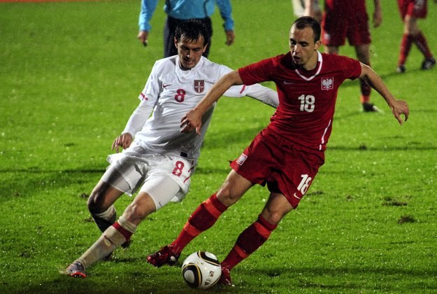 W ostatnim spotkaniu kontrolnym Polska zremisowała z Serbią 0-0 /AFP