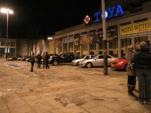 &nbsp; Kierowcy protestowali w Łodzi /Agnieszka Wyderka /RMF FM
