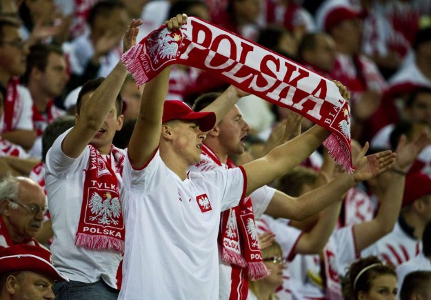 &nbsp; Kibice reprezentacji Polski /AFP