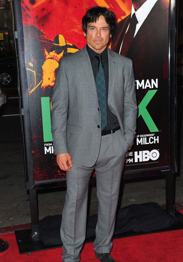 Jason Gedrick jest serialowym partnerem Rosati. Czy poza pracą łączy ich coś więcej? /Alberto E. Rodriguez /Getty Images/Flash Press Media
