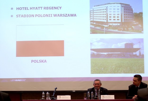 &nbsp; Polacy zamieszkają w Hyatcie, a będą trenowali na Polonii /Bartłomiej Zborowski /PAP