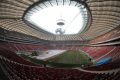 6 lutego na Stadionie Narodowym rozkładano murawę