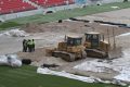 6 lutego na Stadionie Narodowym rozkładano murawę