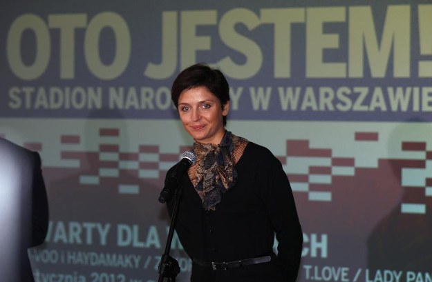 Minister sportu Joanna Mucha nie wiedziała dlaczego Wisła ma grać akurat z Legią w Superpucharze. /Peter Andrews /Agencja FORUM