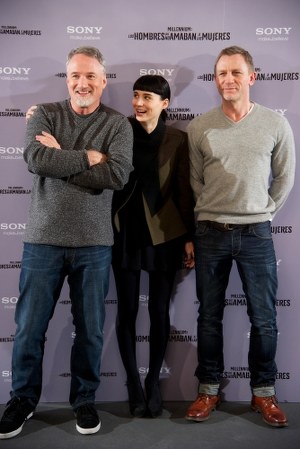 David Fincher, Rooney Mara i Daniel Graig /Getty Images/Flash Press Media
