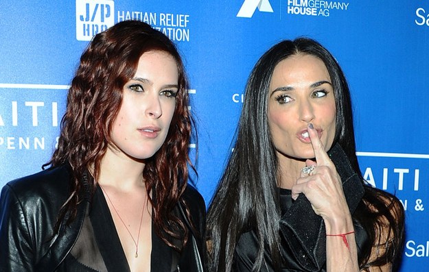 Rumor Willis, Demi Moore /Getty Images/Flash Press Media