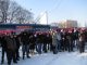Kibice Wisły Kraków protestowali przeciwko odwołaniu meczu o Superpuchar