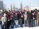 Kibice Wisły Kraków protestowali przeciwko odwołaniu meczu o Superpuchar