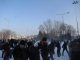 Kibice Wisły Kraków protestowali przeciwko odwołaniu meczu o Superpuchar