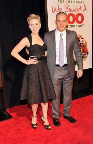 Scarlett Johansson z Mattem Damonem /Getty Images/Flash Press Media